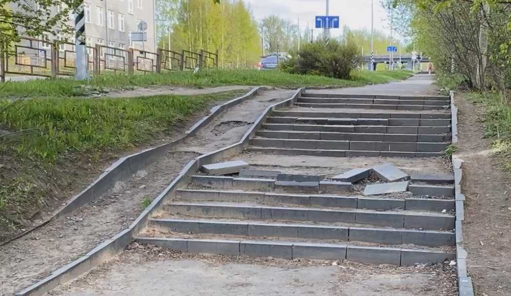 Петрозаводск – город разрушенных лестниц
