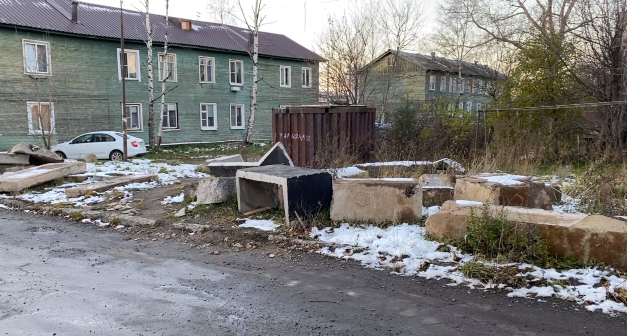 Последствия ремонта теплотрассы в Петрозаводске