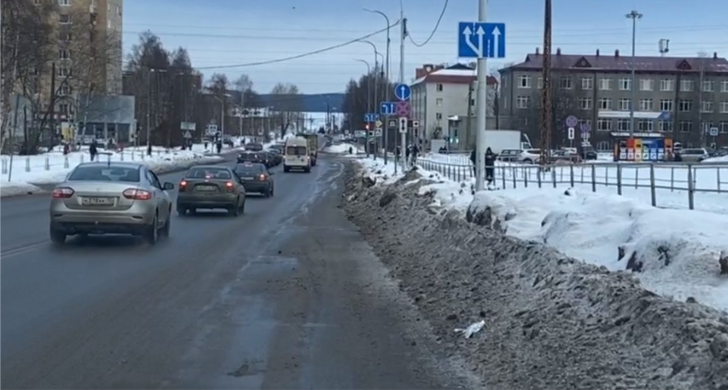 Жители Петрозаводска жалуются на некачественную уборку дворов