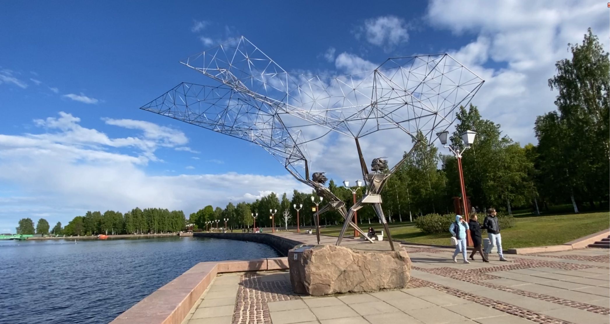 Скульптура «Рыбаки»