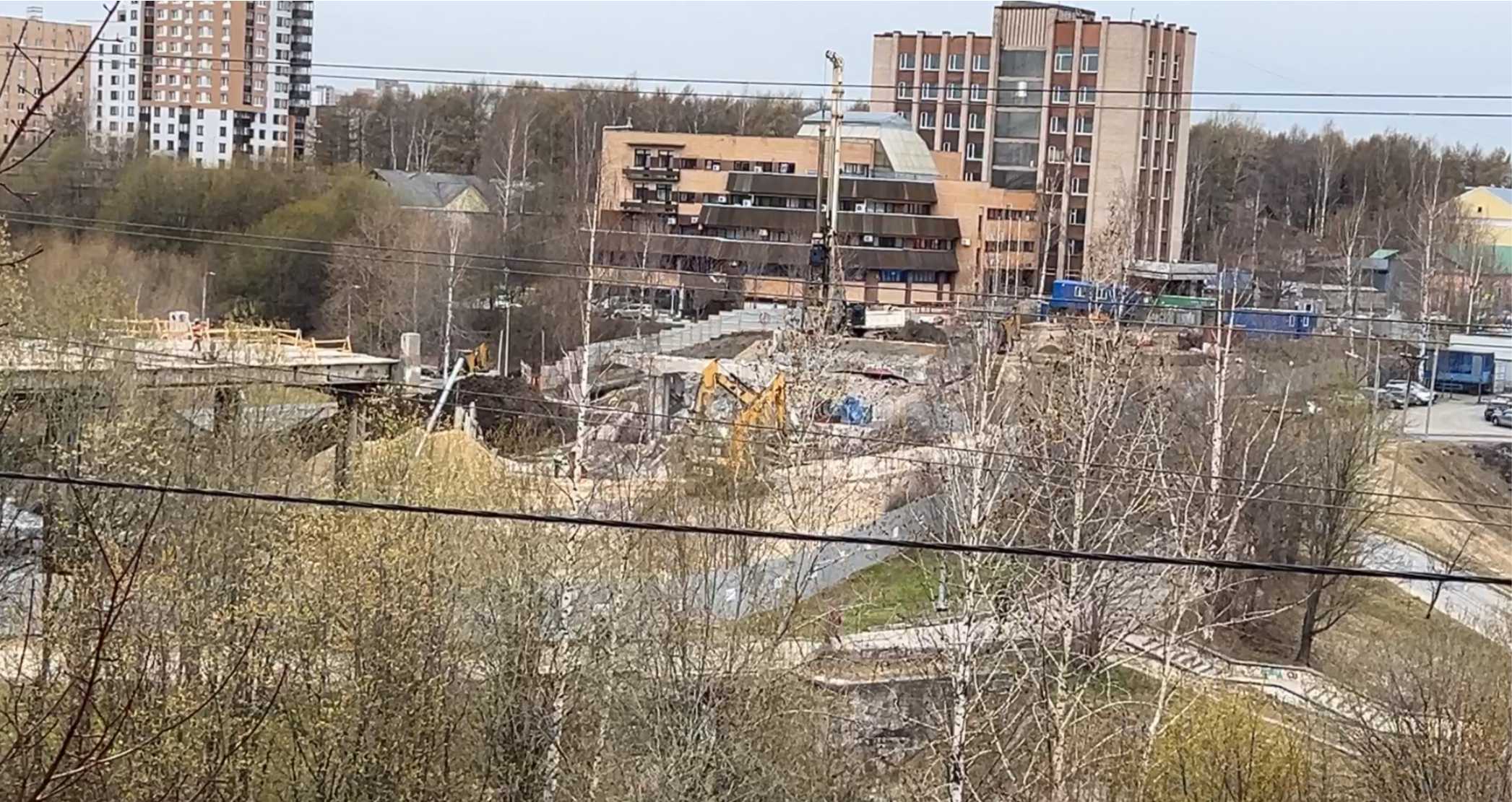 Реконструкция моста на улице Маршала Мерецкова в Петрозаводске идет полным ходом