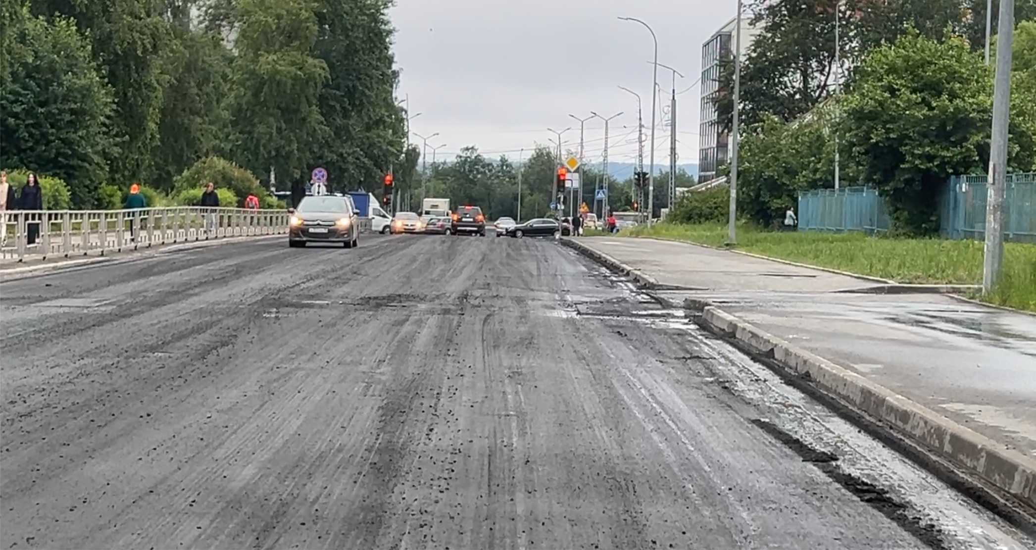 Начался ремонт улицы Мелентьевой