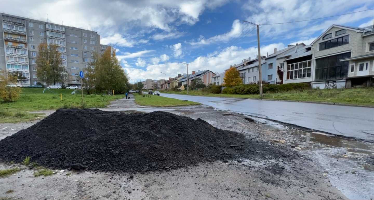 Шок! Дорога на улице Сегежская в ужасном состоянии. — Газета ВСЁ.Онлайн -  Новости и бесплатные объявления (Петрозаводск, Карелия)