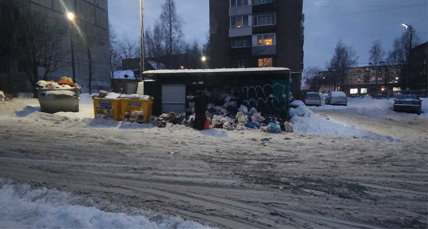 Видео ужасной контейнерной площадки прислал нам наш подписчик — Газета ВСЁ. Онлайн - Новости и бесплатные объявления (Петрозаводск, Карелия)